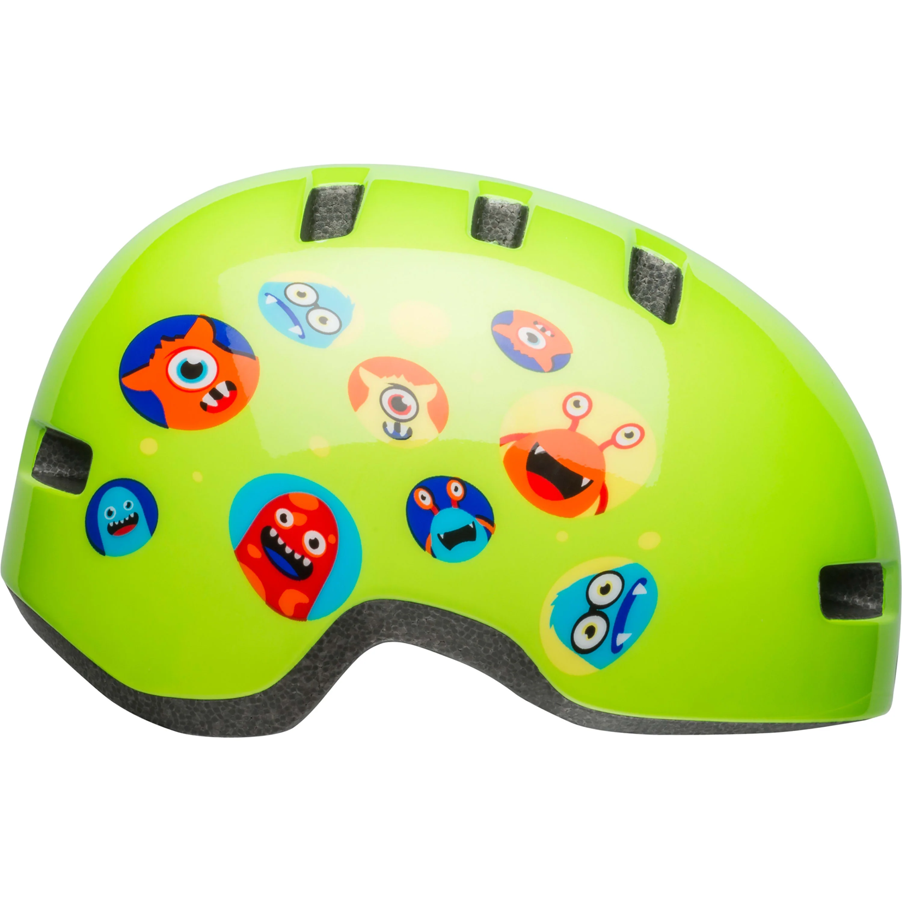 Bell Lil Ripper Toddler Helmet - Monsters Gloss Green - Image 3