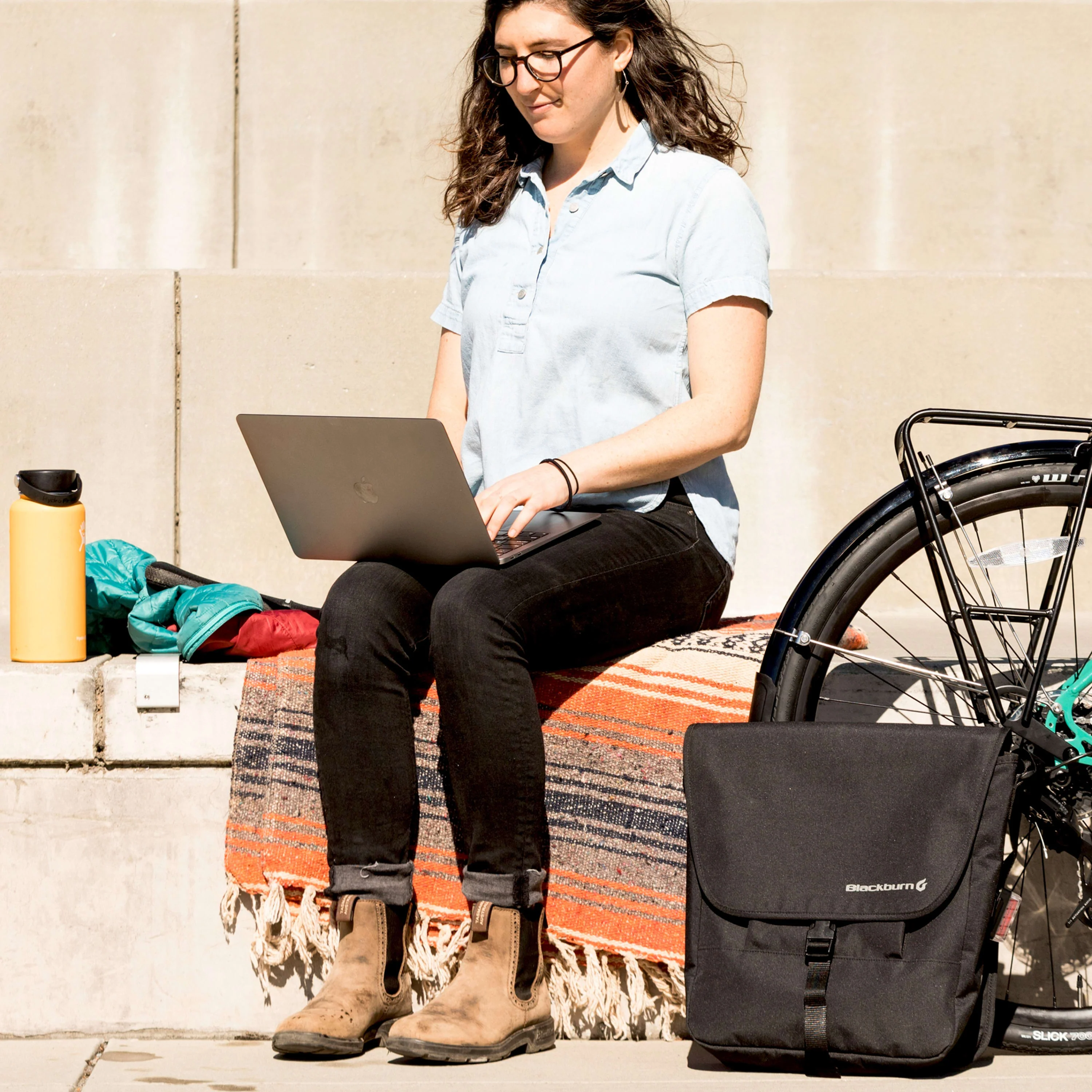 Blackburn Bag Local Pannier - Refresh - Black - Image 13