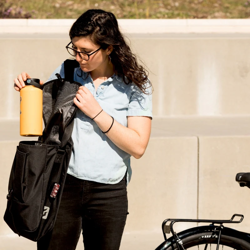 Blackburn Bag Local Pannier - Refresh - Black - Image 5