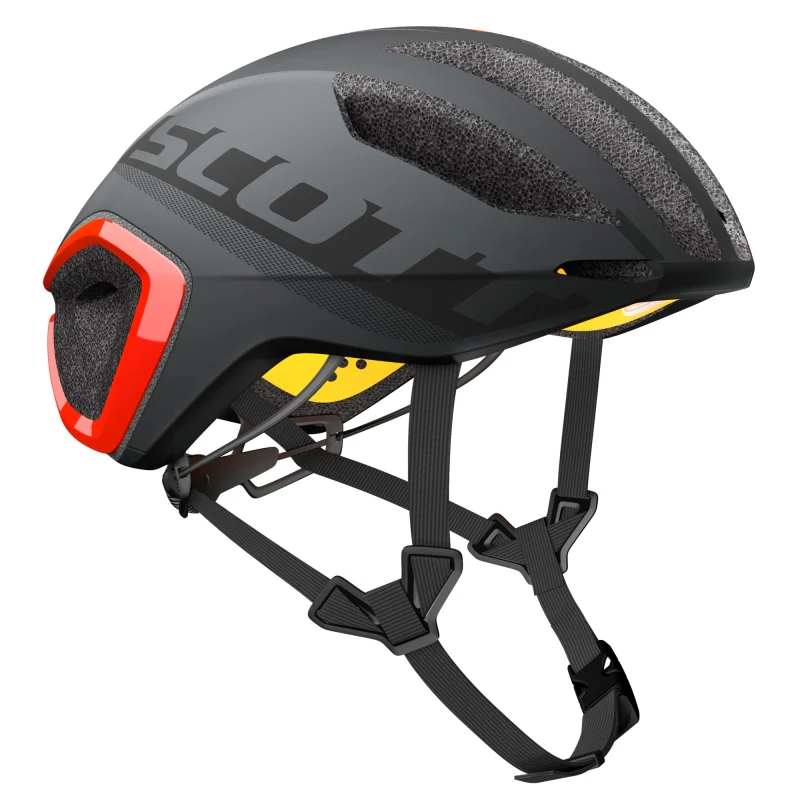 Scott Cadence Plus Mips Helmet - Dark Grey / Red - Image 3