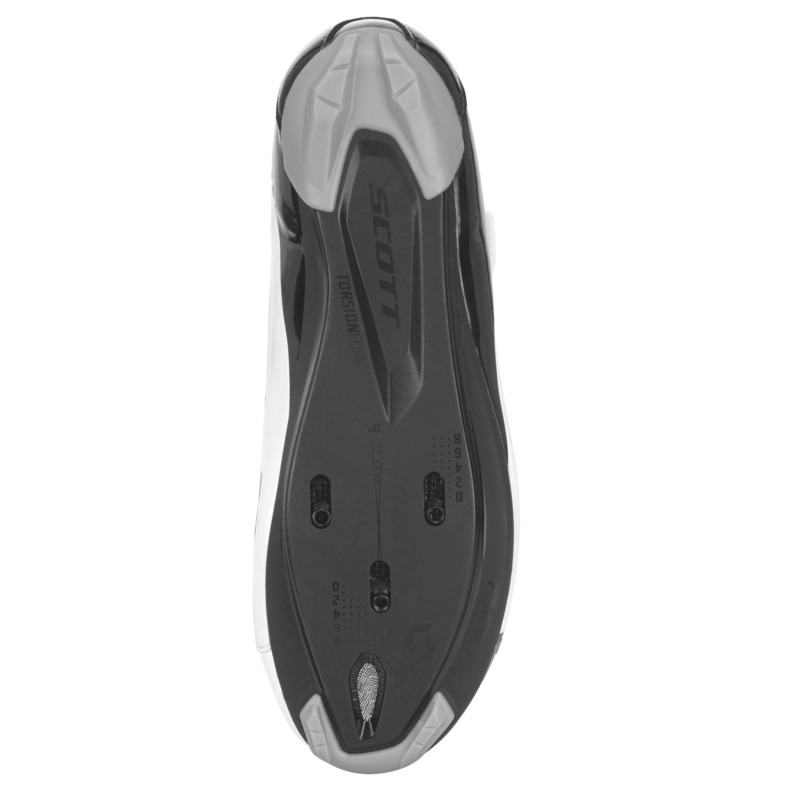 Scott Road Comp Ladies Shoes - Gloss White / Gloss Black - Image 4