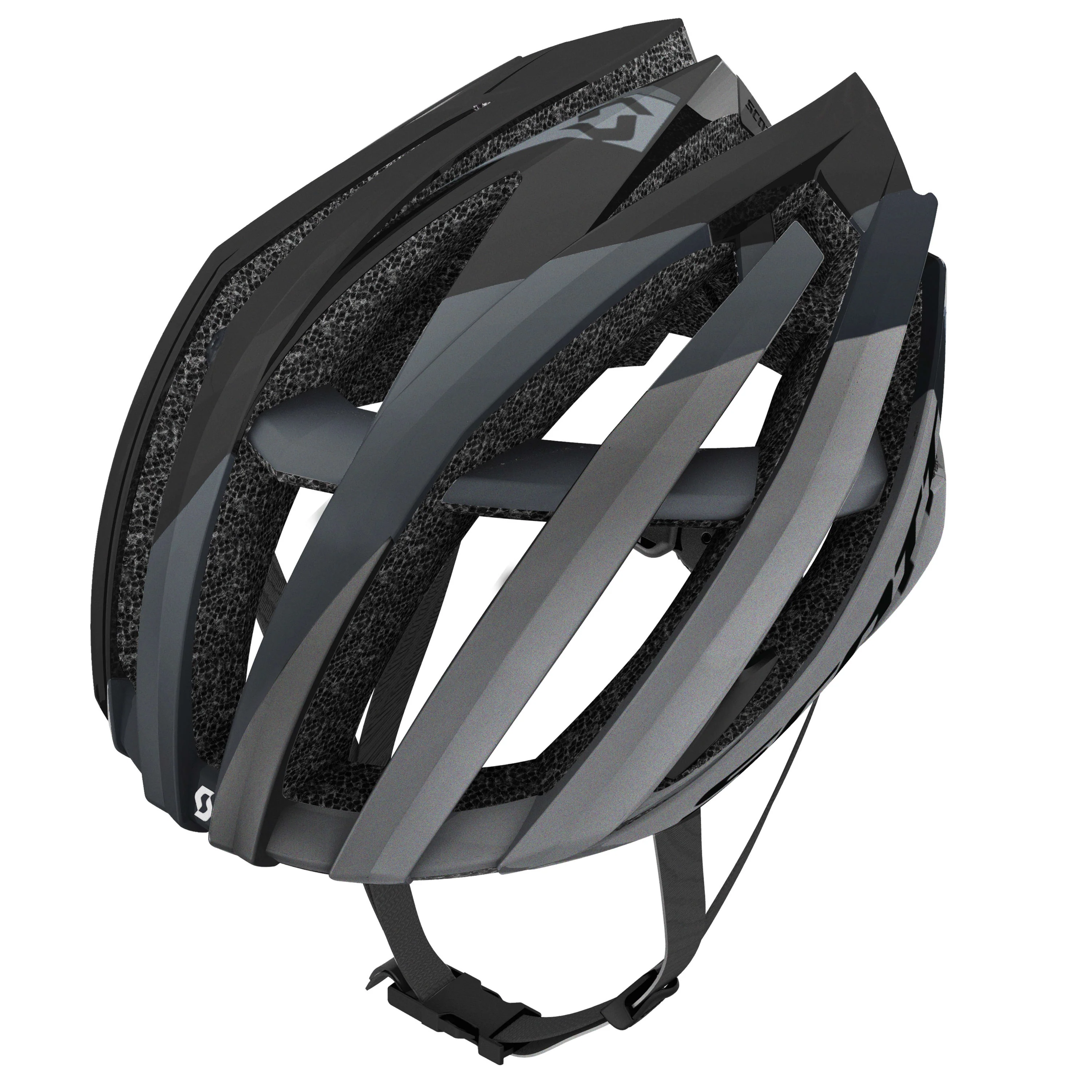 Scott Vanish Evo Helmet - Black / Grey - Image 3