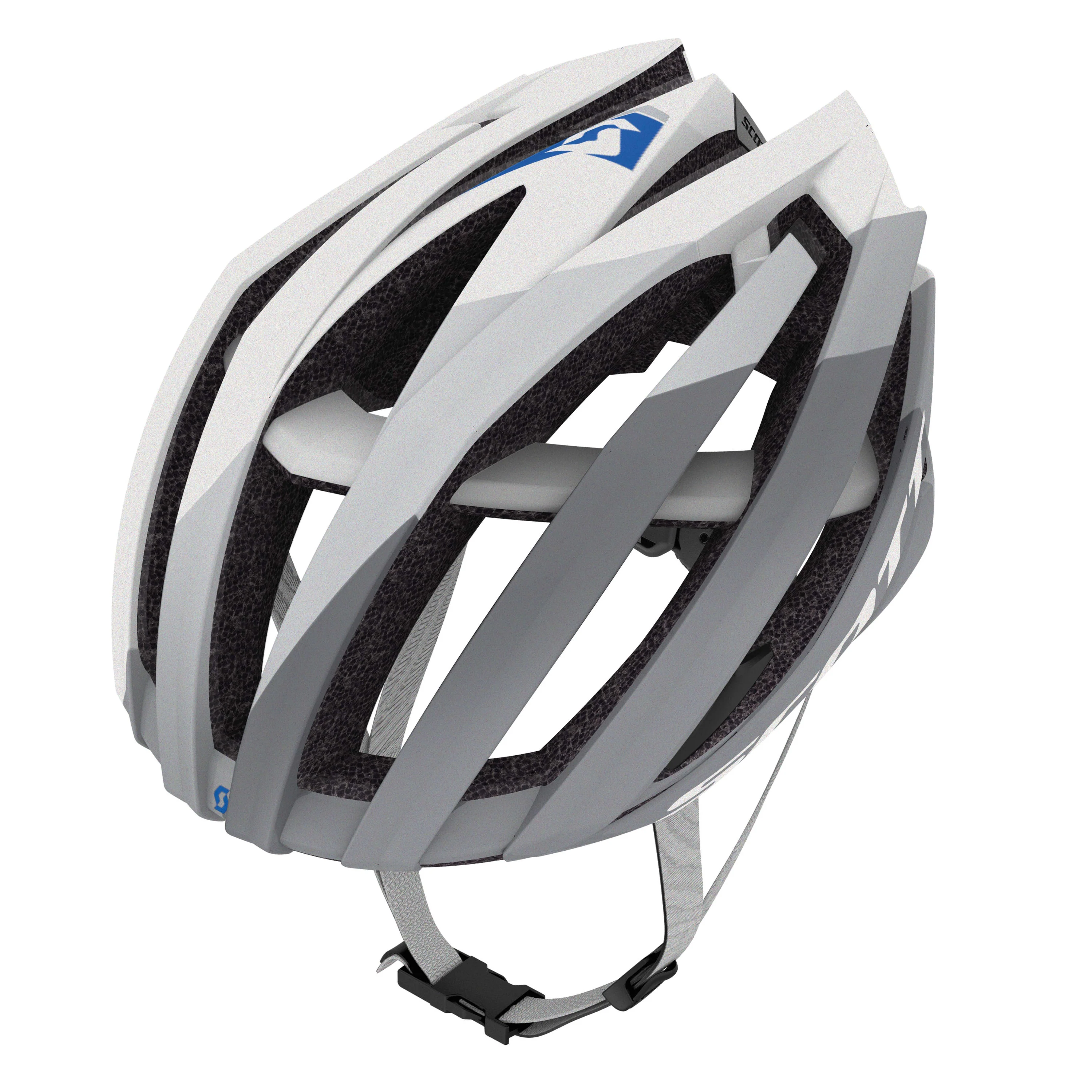 Scott Vanish Evo Helmet - White / Grey - Image 3