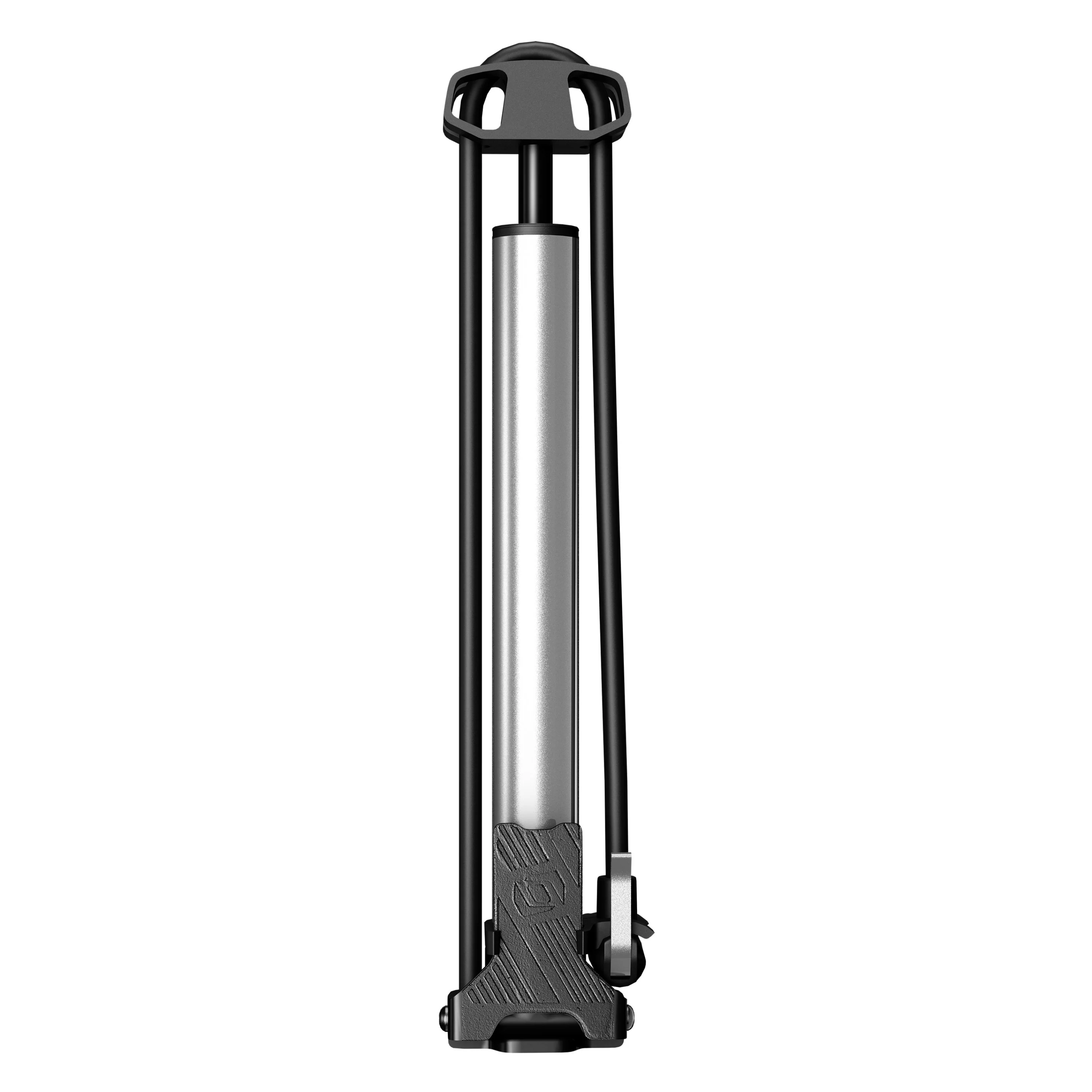Syncros HV Micro Floor Pump - Satin Grey / Black - Image 3