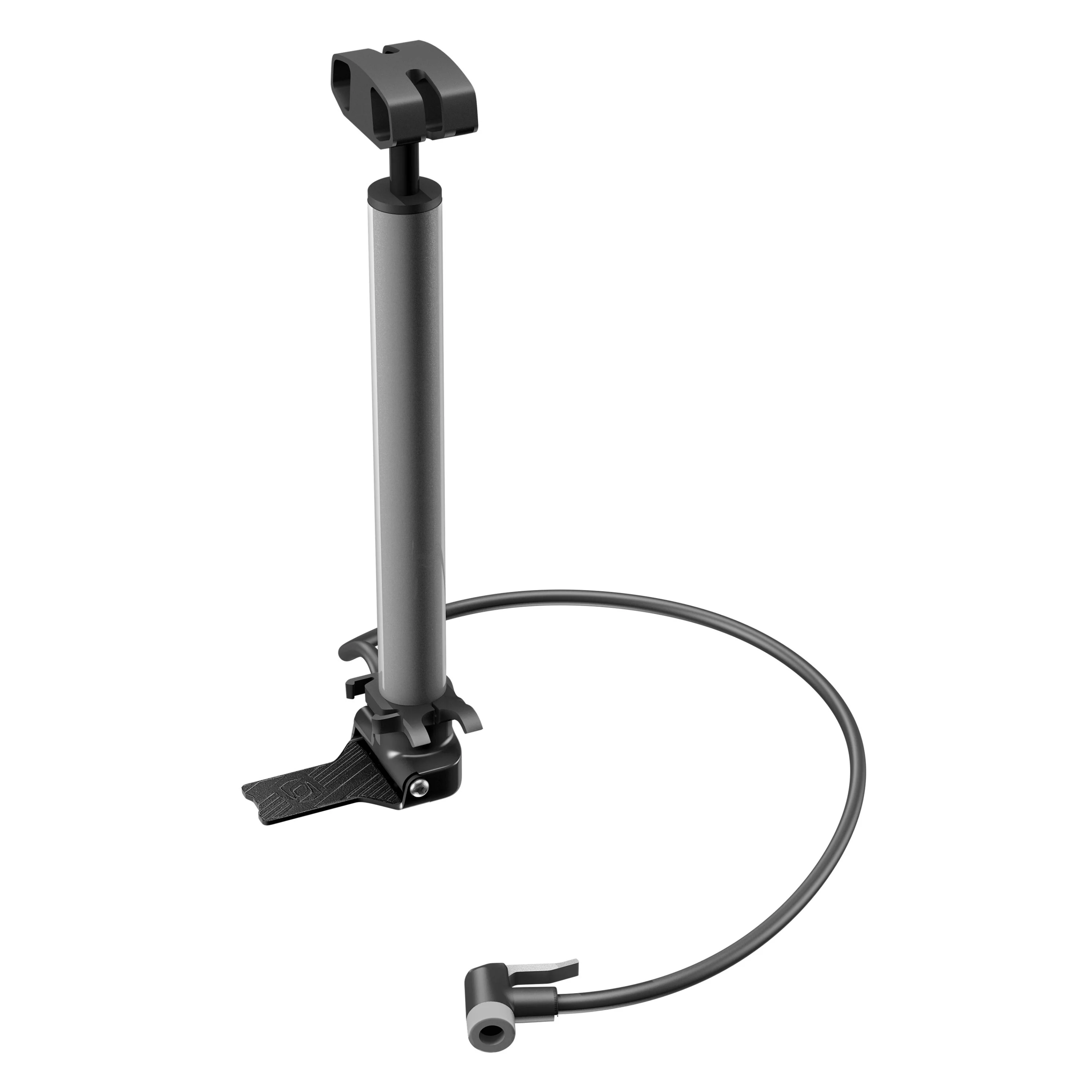 Syncros HV Micro Floor Pump - Satin Grey / Black - Image 4